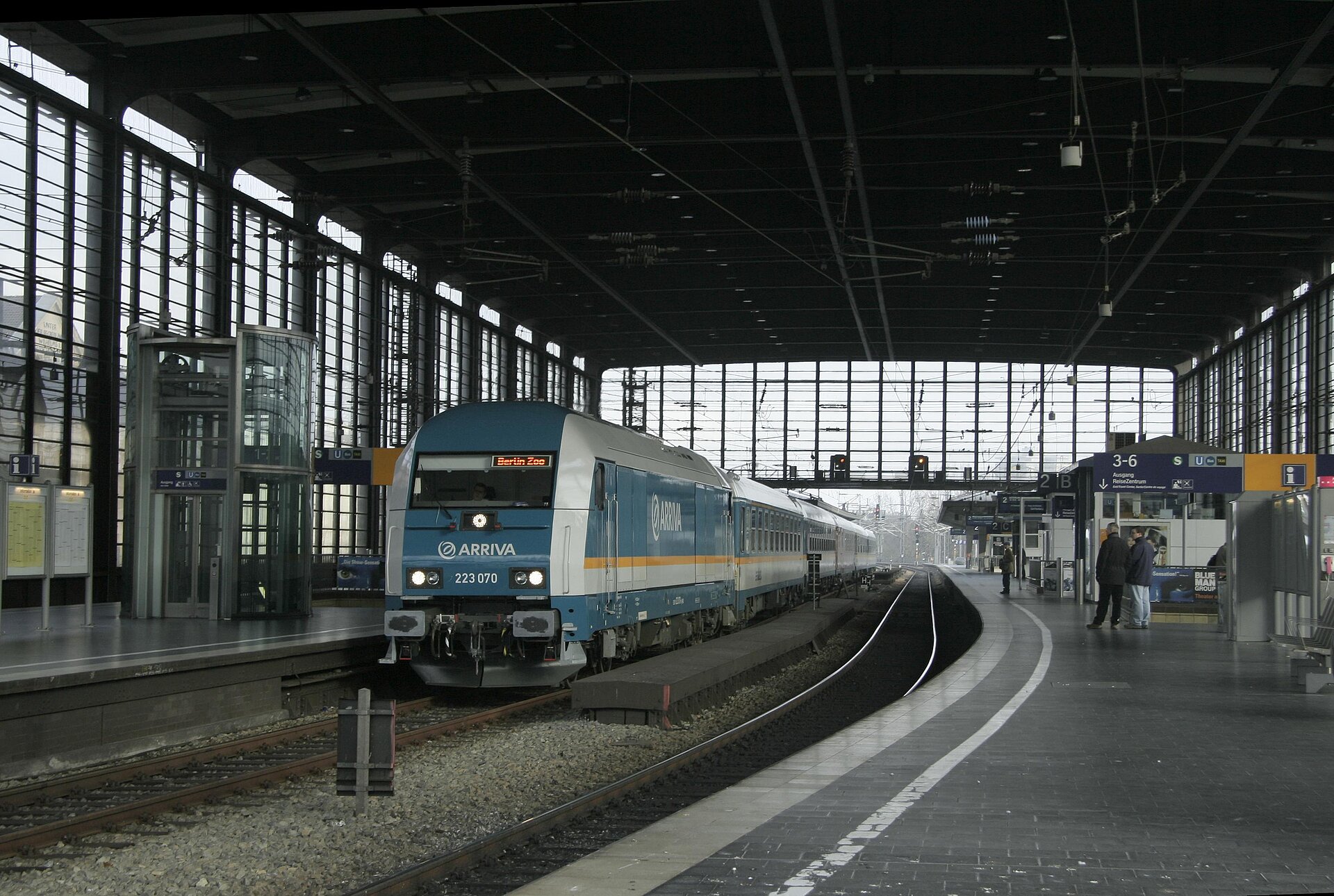 VogtlandExpress im Bahnhof Berlin-Zoo Arriva, Vogtlandbahn, Vogtlandexpress, Berlin